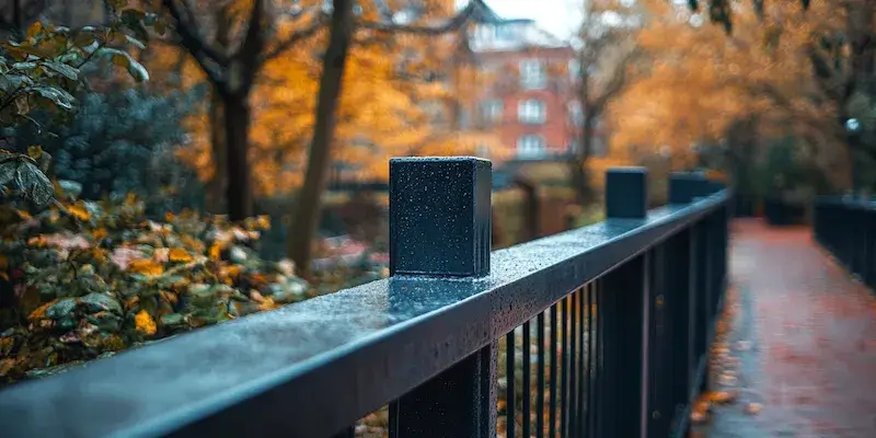 Sichtschutzzaun Polen mit Montage