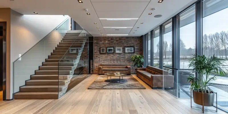 Szklane balustrady na rotulach vs w profilu liniowym aluminiowym – co sprawdzi się u Ciebie?