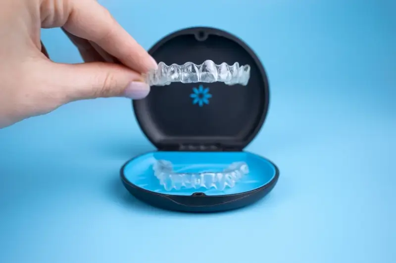 Zakonczenie leczenia nakladkami invisalign 2